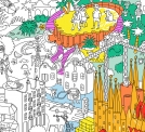 Paris - Poster coloriage